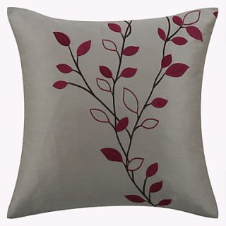 Country Embroidery Polyester Decorative Pillow Cover