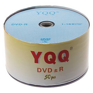 16x 4.7GB 120min DVDR DVD R Recordable Disk (50 pack)