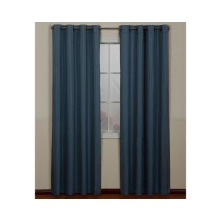 Armant Grommet Top Curtain Panel, Blue