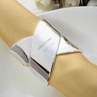 Personalized High Quality Alloy Napkin Ring (More Colors)
