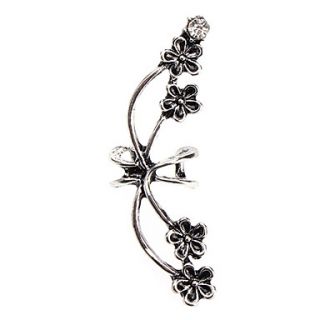 Punk Wind Restoring Ancient Exaggerated Flower Earring