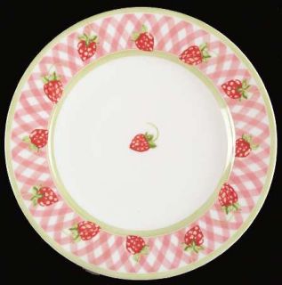 Villeroy & Boch Strawberries N Cream Salad Plate, Fine China Dinnerware   Berri