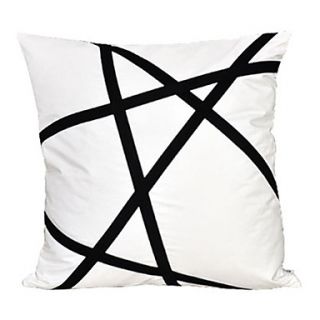 Geometric Pattern Woolen Cloth Decorative Pillow Cover