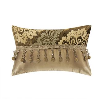 Elegant Floral Velvet Rectangular Decorative Pillow Cover