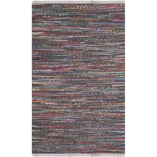 Safavieh Hand woven Rag Rug Rust Cotton Rug (6 X 9)