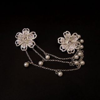 Elegant Alloy With Pearl Womens Headpiece