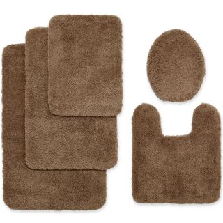 JCP EVERYDAY jcp EVERYDAY Ripple TruSoft Bath Rug Collection, Khaki Taupe