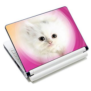 Persian Cat Pattern Laptop Protective Skin Sticker For 10/15 Laptop 18623(15 suitable for below 15)