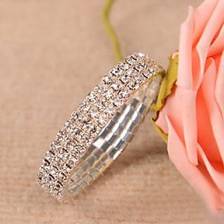 Womens Layered Diamond Bracelet