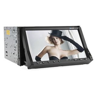 2 Din 7 inch TFT Screen In Dash Car DVD Player With Bluetooth,TV,RDS,iPod Input