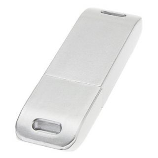 16GB Fashionable Design Rectangle Shaped USB Flash Drive (Silver)