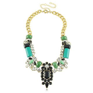 Unique Alloy / Rhinestones With Resin Womens Necklace