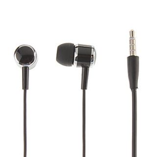 Flat Cable Style In Ear Earphones with Microphone and Music Control for Samsung Galaxy S3 I9300 and Others (Assorted Colors)