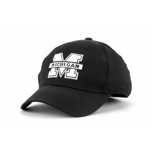 Michigan Wolverines Top of the World NCAA Blacktel Stretch Fitted Cap