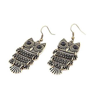 Vintage Owl Shaped Earrings