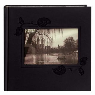 Pioneer 200 pocket Black Leatherette Photo Album (pack Of 2)