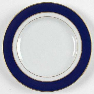 Haviland Turenne Cobalt Blue Bread & Butter Plate, Fine China Dinnerware   Franc