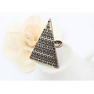 Womens Vintage Pyramid Ring