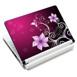 Petunia Flowers Pattern Laptop Notebook Cover Protective Skin Sticker For 10/15 Laptop 18614