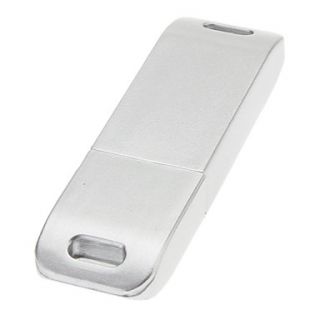 2GB Fashionable Design Rectangle Shaped USB Flash Drive (Silver)