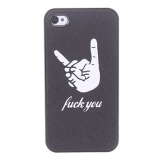 Hand Pattern Hard Case for iPhone 4/4S