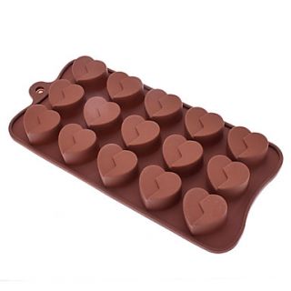 Love Shaped Sugarcraft Silicone Mold for Candy/Cookie/Jelly/Chocolate