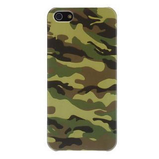Camouflage Pattern PC Hard Case for iPhone 5/5S