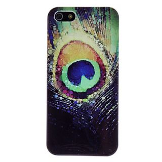 Peacock Feather Pattern Hard Case for iPhone 5/5S