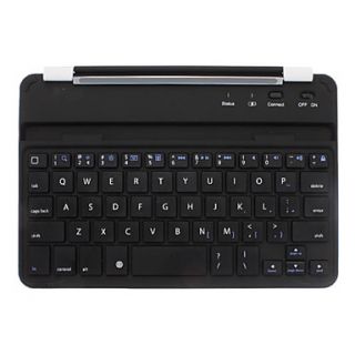 Aluminum Cover Bluetooth 3.0 Qwerty Keyboard for Tablet/Smartphone/PC