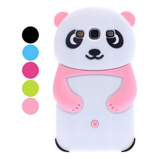 3D Design Panda Pattern Soft Case for Samsung Galaxy S3 I9300 (Assorted Colors)