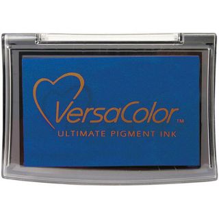 Versacolor Lapislazuli Ink Pad (LapislazuliAcid freeNontoxicFad resistantSuperior pigment inkUnique hinged lidDimensions 1.87 inch x 3 inch pigment inkpadConforms to ASTM D 4236Imported )