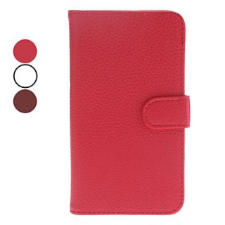 Litchi Grain Full Body PU Leather Protective Case for Google NEXUS 4 (Assorted Colors)