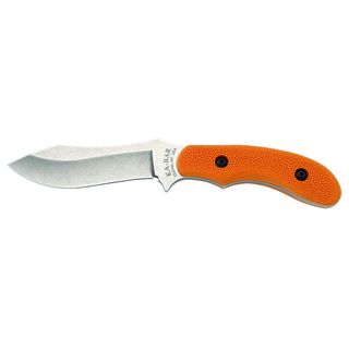 Ka bar Adventure Gamestalker Fixed Blade Knife (Orange/ silverBlade materials Stainless steelHandle materials ZytelBlade length 4 inchesHandle length 4 inchesWeight 4 poundsDimensions 8 inches long x 2 inches wide x 1 inch highBefore purchasing this