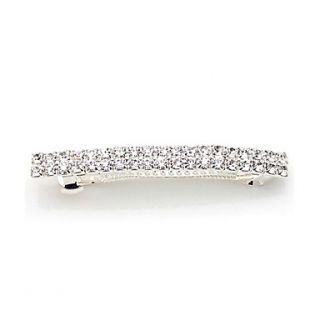 Elegant Alloy with Crystal Wedding/Special Occasion Barrette