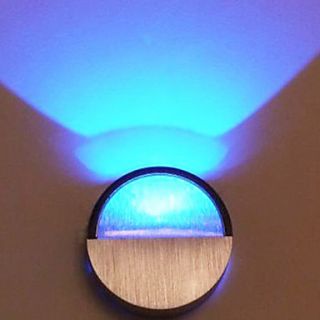 1W Modern Led Wall Light with Scattering Light Design UFO Round Moon