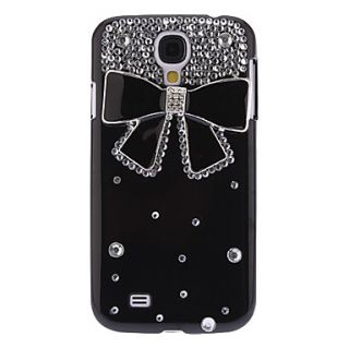 Bling Design Elegant Bowknot Style Rhinestone Hard Case for Samsung Galaxy S4 I9500
