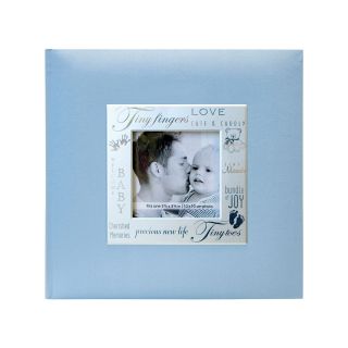 Fabric Expressions Baby Blue 200 Pocket Photo Album