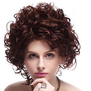 Capless High Quality Synthetic Short Curly Hair Wigs