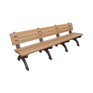 Monarque Backed Bench   ASM MB6B 01 BLACK FRAME BLACK TOP