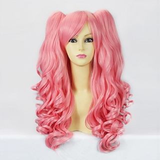 Pink Curly Pigtail 50cm Sweet Lolita Wig
