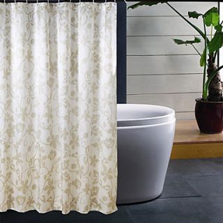 Polyester Thick Waterproof Bathroom Shower Curtain