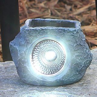 Solar Rock Spot Light Garden Lawn Decor Lamp(Cis 57100)