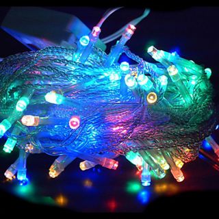 100 Led 10M Multicolour String Decoration Light For Christmas Party Wedding (Cis 84283A)