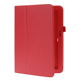 Litchi Grain PU Leather Case with Stand for Samsung Galaxy Tab 3 10.1 P5200