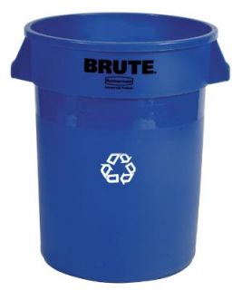 Rubbermaid 44 gal BRUTE Recycling Container   Blue