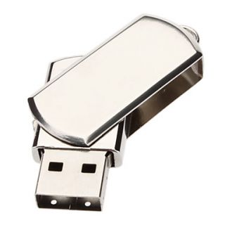 2GB Metal Mini 360 Degree Rotation Protection Case USB Flash Drive