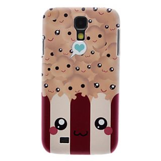 Matte Style Smile Face Pattern Durable Hard Case for Samsung Galaxy S4 I9500