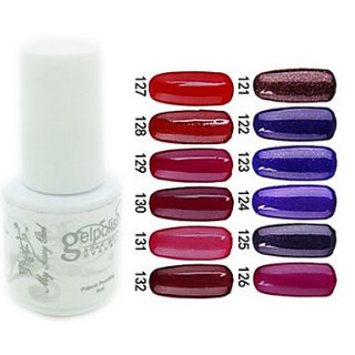 Sequins UV Color Gel Nail Polish No.121 132 (5ml, Assorted Colors)