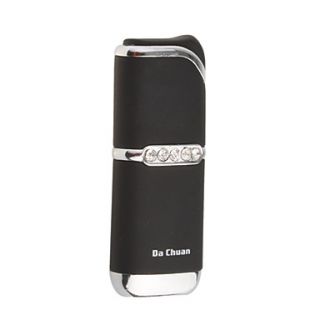 Butane Jet Lighter with Simulated Diamonds (Random Pattern)