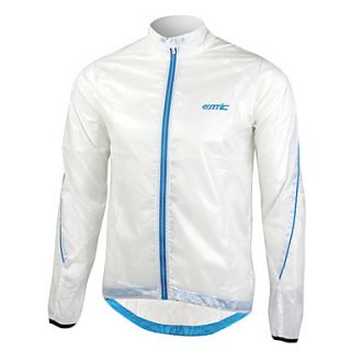 SANTIC Outdoor Mens Anti UV Waterproof Ultrathin Wind Coat(White)